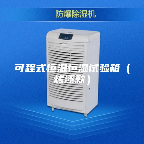 可程式恒温恒湿试验箱（烤漆款）